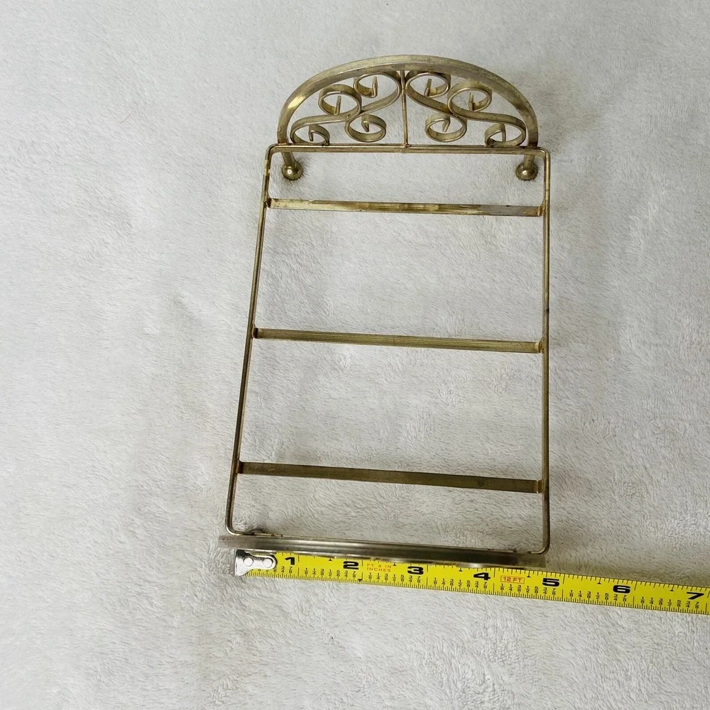 Vintage Concorde Miniatures Red Velvet Parlor Sofa Brass Bed Dollhouse Furniture